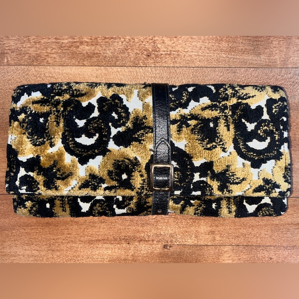 Vintage Tapestry Travel Organizer for Jewelry